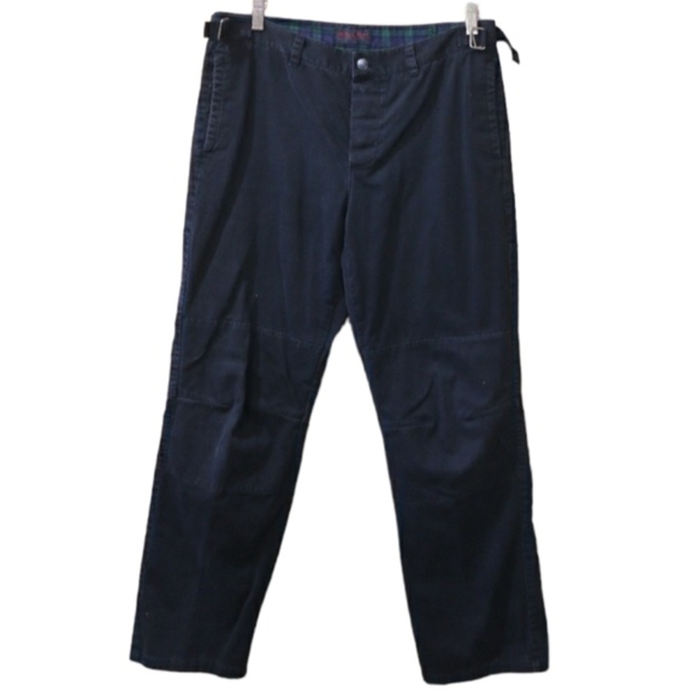 Vintage Ralph Ralph Lauren Black Baggy Wide Leg Chino Jean's 10 90s y2k